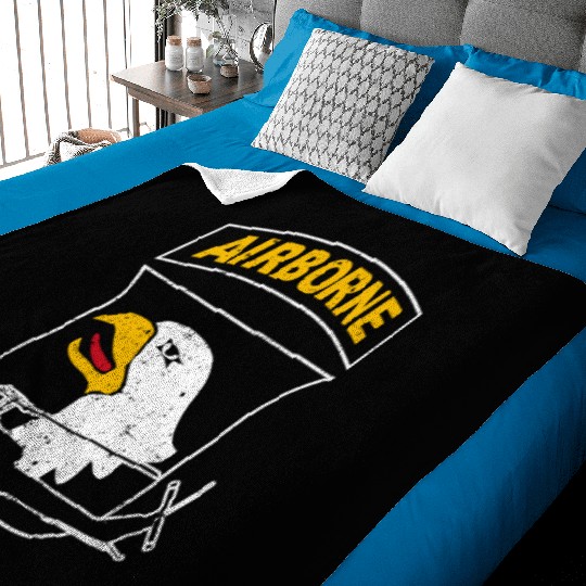 101st Airborne Division Baby Blankets