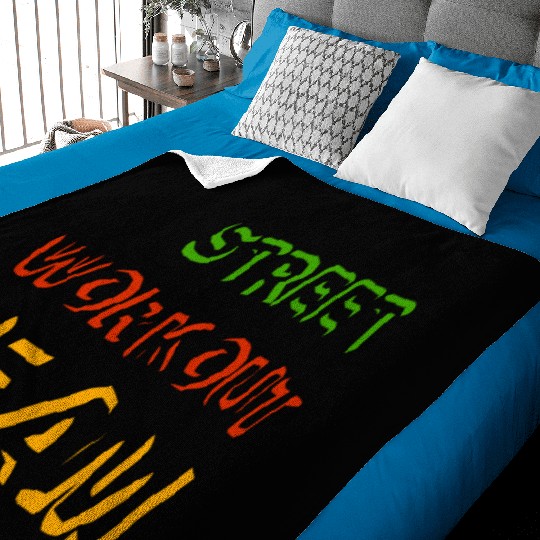 Street workout street workout team guys juneteenth Baby Blankets