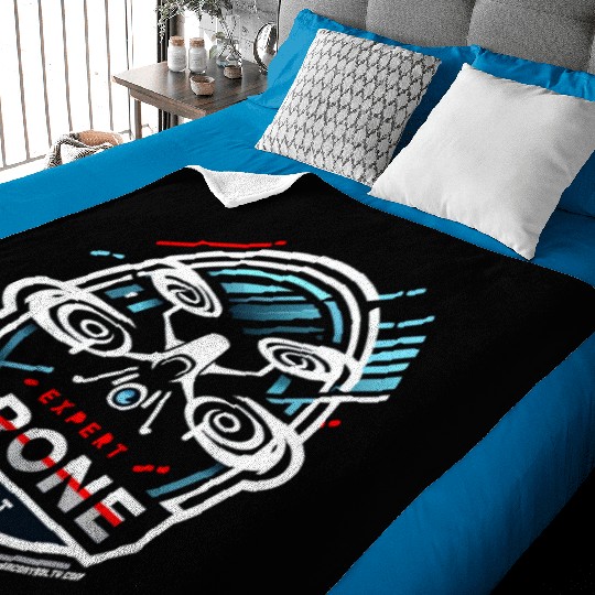 Grafica drone expert 2 Baby Blankets