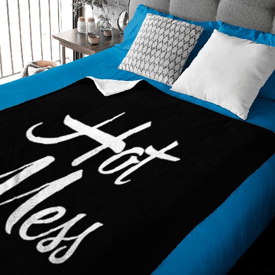 hot Mess Baby Blankets