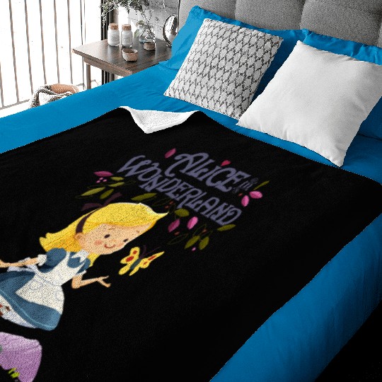 Alice in Wonderland Baby Blankets