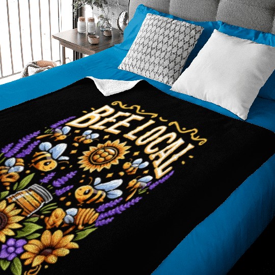 Farmers Market Farmer Agriculture Farming Food Baby Blankets