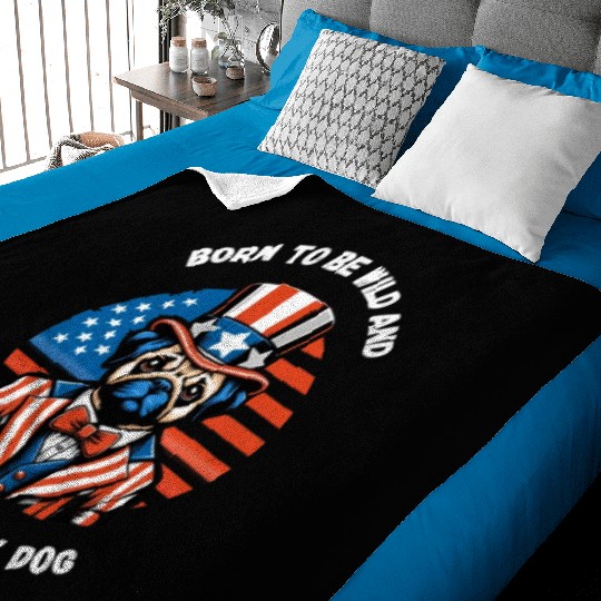 independance day,Born to be wild and free with my Baby Blankets