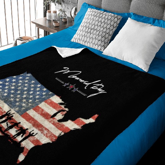 Memorial Day Baby Blankets
