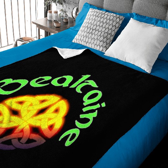 Bealtaine Irish Celtic Festival with Celtic Knot Baby Blankets