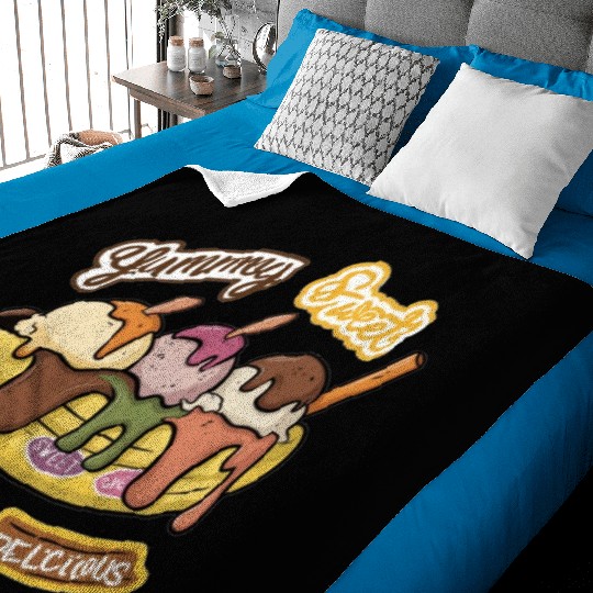 banana split-Delicious sweet Baby Blankets
