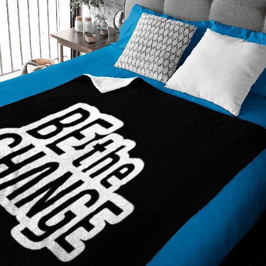 Be the Change Baby Blankets
