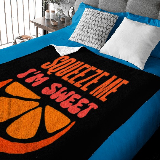 Citrus Fruit Lover Fruit Orange Baby Blankets