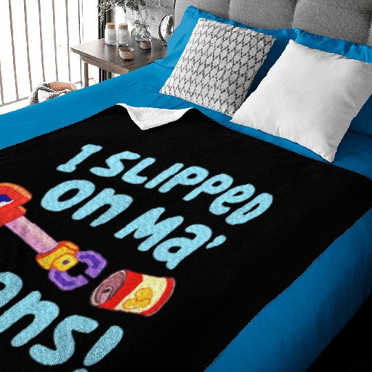 I Love It Hot And Cheesy Food Lover Pizza Baker Baby Blankets