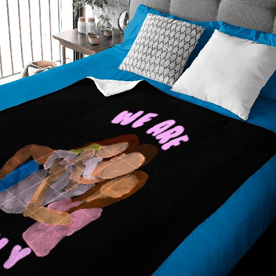We are Family Baby Blankets