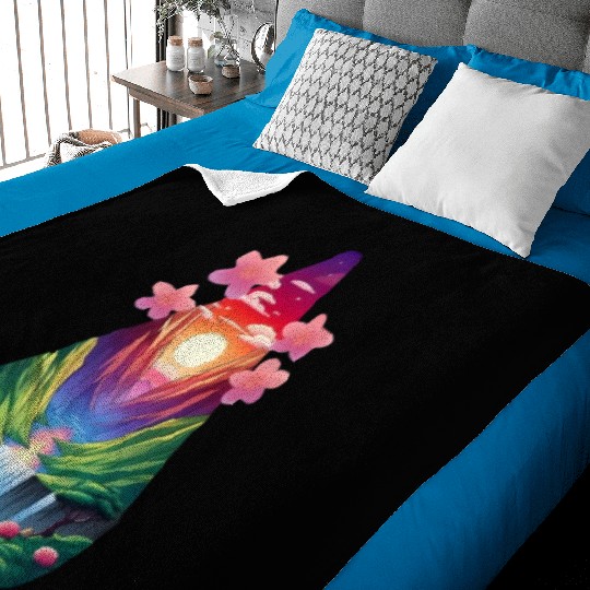 sunrise waterfall scenery Baby Blankets