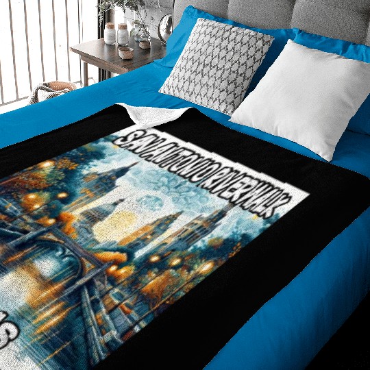 San Antonio Riverwalk Baby Blankets