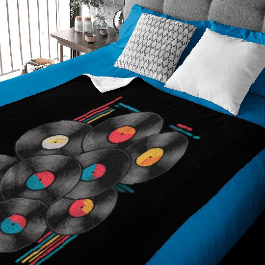 Old School Vinyl Records For all, who love the Baby Blankets
