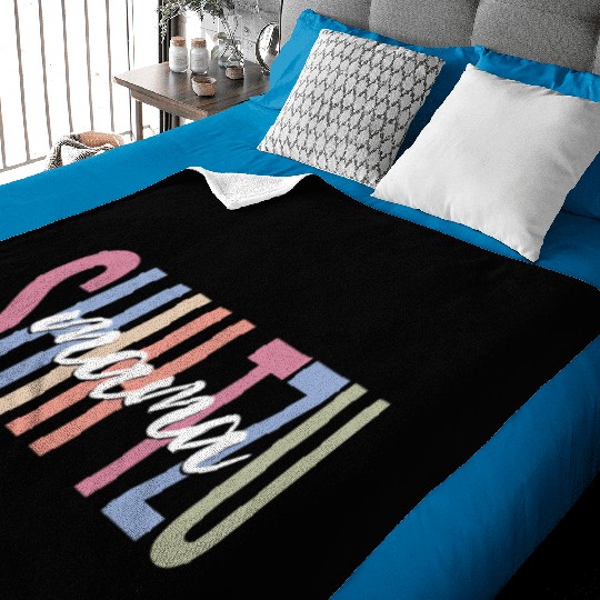 Shih Tzu Mom Dog Lover Dog Mom Baby Blankets