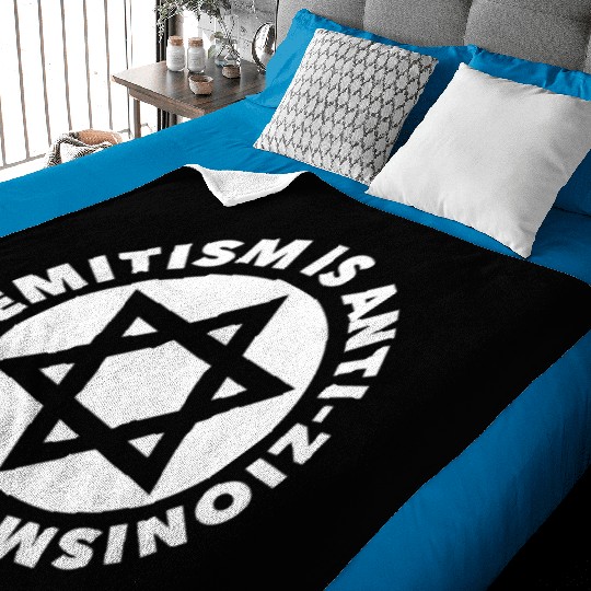 Calling It Out – Star of David (White) Baby Blankets