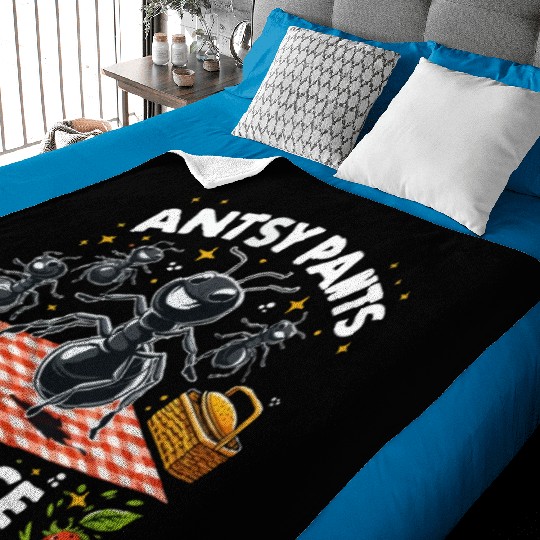 Antsy Pants Dance Baby Blankets