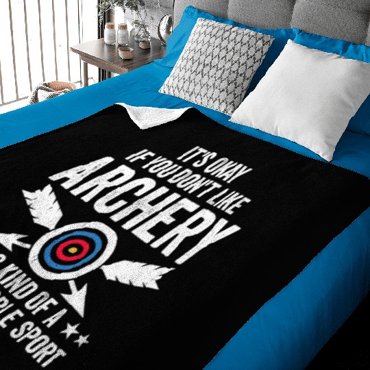 Archery Precision Design - Bow and Arrow Target Ar Baby Blankets