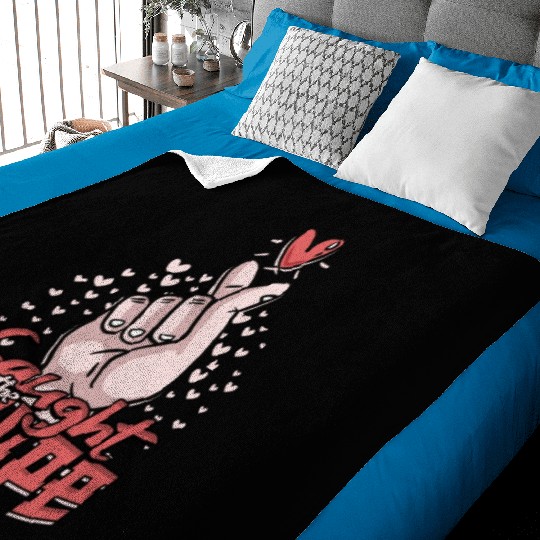 K-Pop Korean Music Caught In The K-Hype Baby Blankets