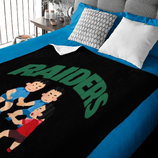 Raiders Baby Blankets