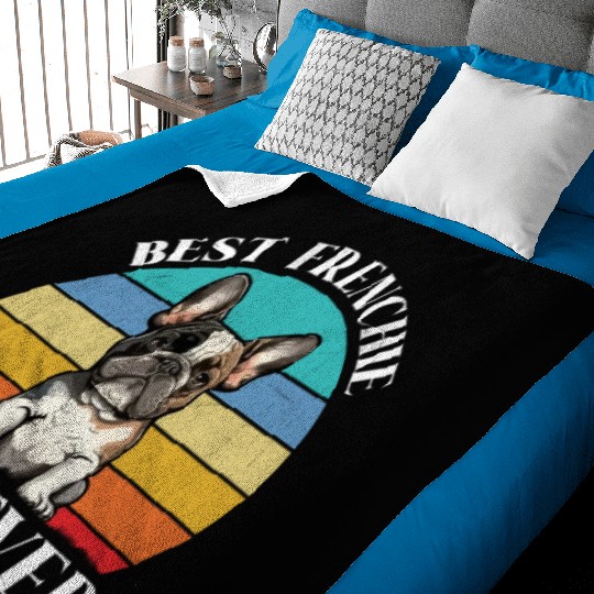 Dog Mom BEST FRENCHIE MOM EVER French Baby Blankets