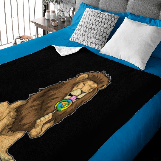 Lion Lollipop Baby Blankets