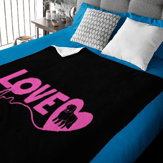 Dog Lover Pet Owner I Love My Great Pyrenees Baby Blankets