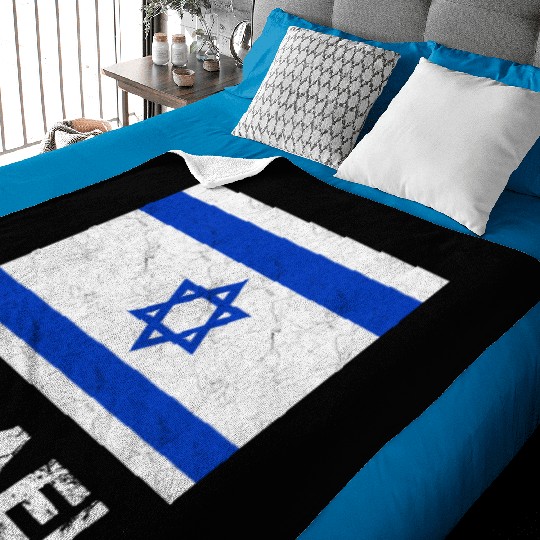 Israel Flag Baby Blankets