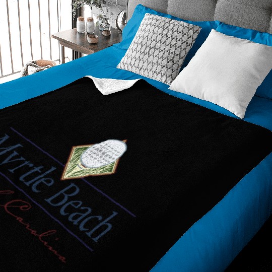 Myrtle Beach Golf South Carolina Baby Blankets