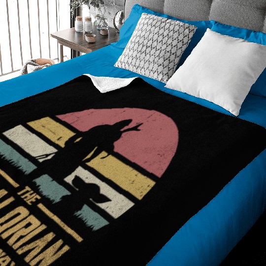 The Dadalorian And Son vintage Baby Blankets