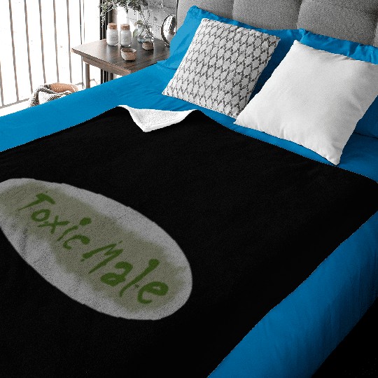 Toxic Male Baby Blankets