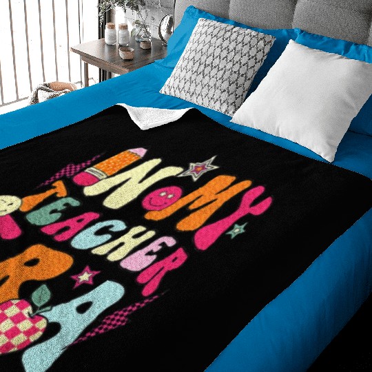 In My Teacher Era Teacher Baby Blankets