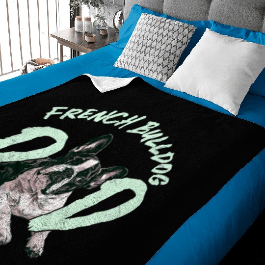 French Bulldog Owner Frenchie FRENCH BULLDOG Baby Blankets
