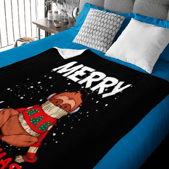 Christmas festival winter clothing Baby Blankets