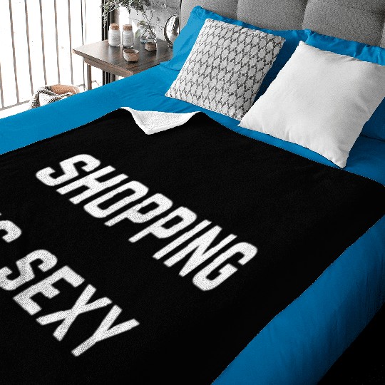 Shopping sexy Love clothes Baby Blankets