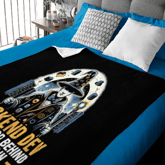 Backend Developer Programming Software Programmer Baby Blankets