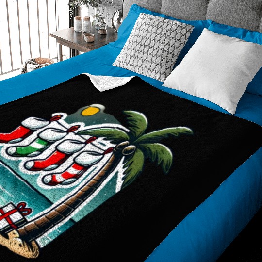 Its Christmas in July folks! Baby Blankets