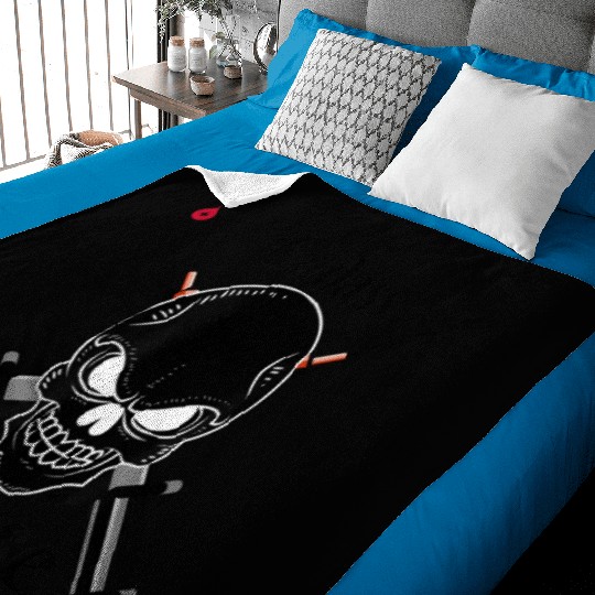 Badass Nurse Nursing student Baby Blankets