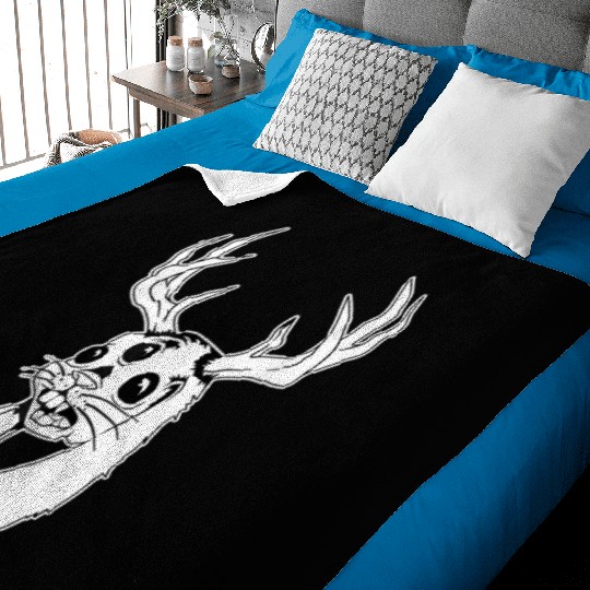 Believe Jackalope Jackrabbit Lovers Baby Blankets