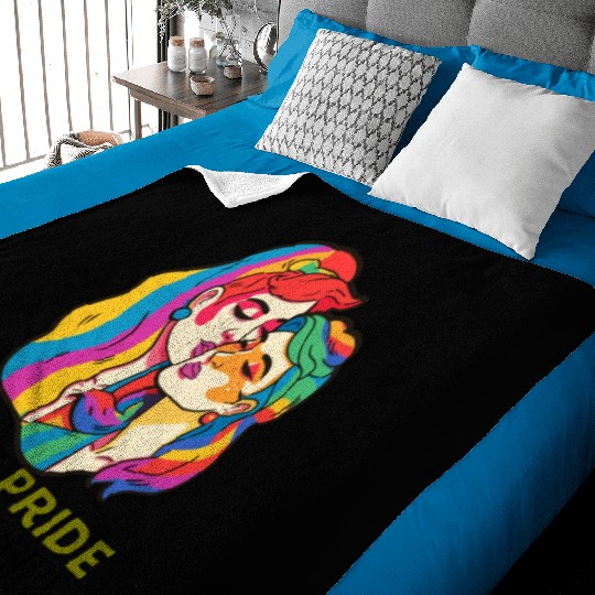 More Pride Less Prejudice LGBT Pride Month Baby Blankets