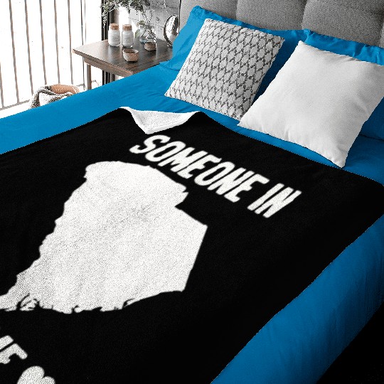 Someone In South Carolina Loves Me Baby Blankets