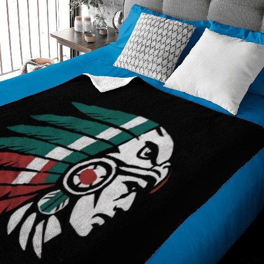 Aztec Warrior Indigenous Mexican Aztec Jaguar Baby Blankets