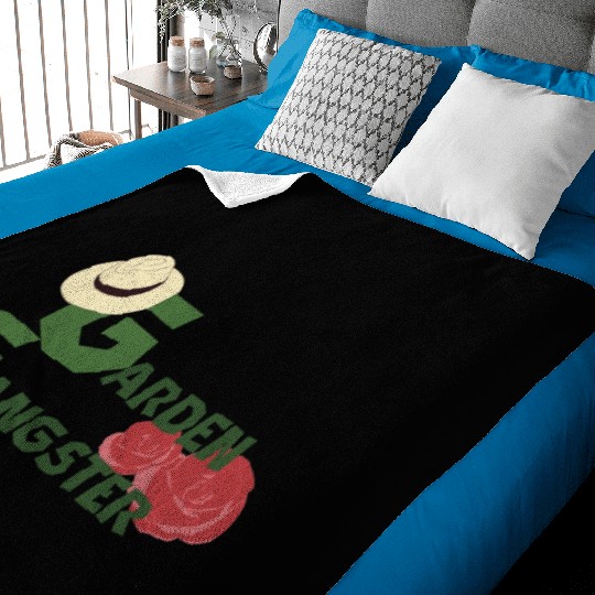 The Garden Gangster Baby Blankets