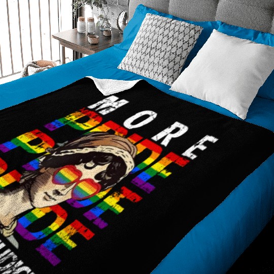 More Pride Less Prejudice Pride Month Baby Blankets
