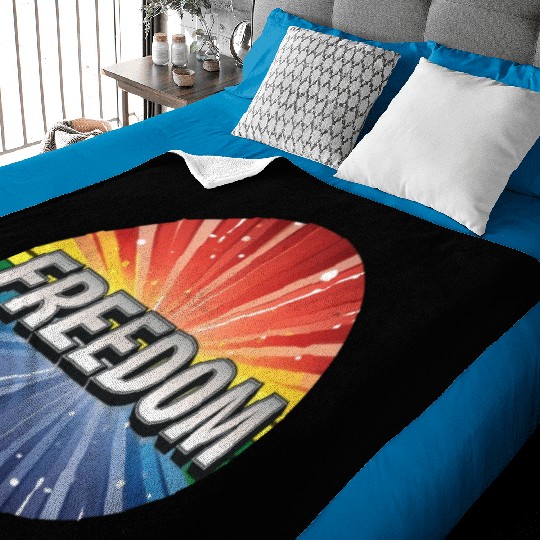 LGBTQ Freedom Baby Blankets