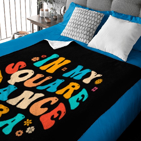 Western Square Dancing Design for a Square Dancer Baby Blankets