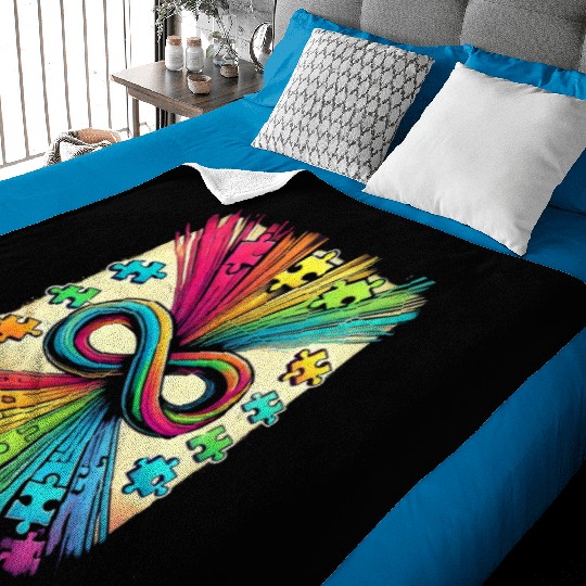 Spectrum Explosion Baby Blankets