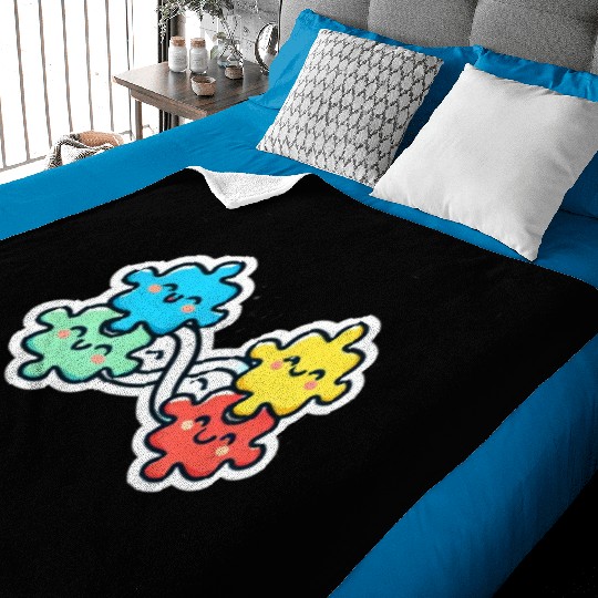 Neurodiversity is cute Baby Blankets