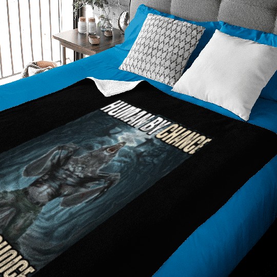 Human By Chance Alpha By Choice Alpha Wolf Meme Baby Blankets