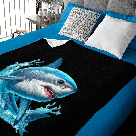Shark Baby Blankets