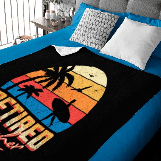 Retired Teacher Baby Blankets